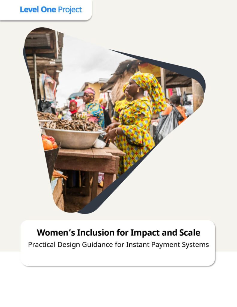 Women's Inclusion for Impact and Scale: Practical Design Guidance for Instant Payment Systems